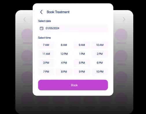 Book with the professional